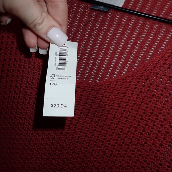 Brand New Old Navy Knit Sweater in a Copper Color size L NWT - Picture 3 of 7